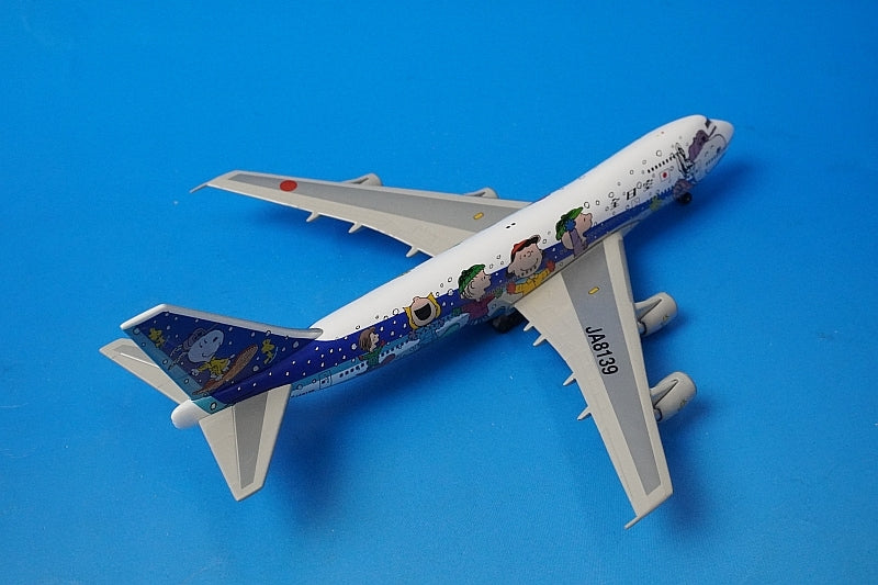 1:400 B747SR-81 ANA Snoopy Jet JA8139 BB-2006-012 Big Bird airplane model