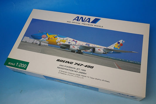 1:200 B747-400 ANA Pokemon Jet 1999 JA8964 NH20007 ANA