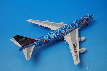 1:500 B747-400D JAL Tokyo DisneySea JA8905 2002-21 Big Bird airplane model