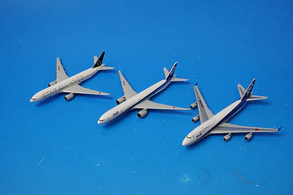 1:1000 B777-300ER B747-400 B777-200 ANA Star Alliance Star Alliance etc. JA732A JA404A JA711A NHS10001 ANA In-flight Sales airplane model