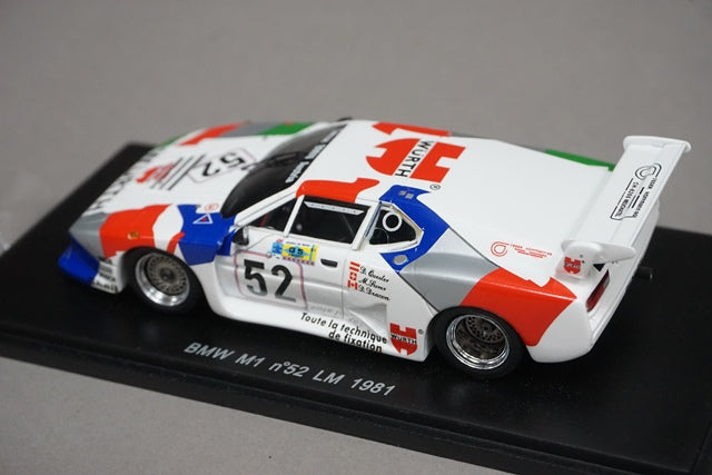 1:43 SPARK S1583 BMW M1 Le Mans 1981 #52