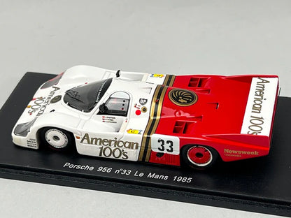 1:43 SPARK S3490 Porsche 956 LM Le Mans 1985 #33