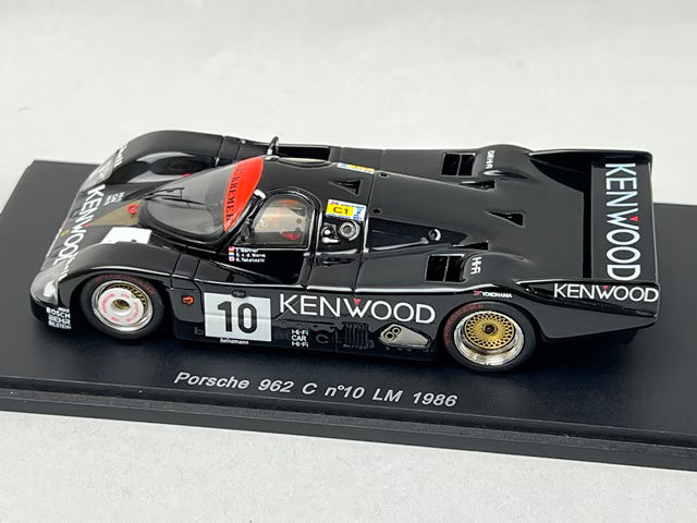 1:43 SPARK KBS013 Porsche 962 C Le Mans 1986 #10