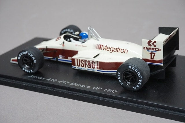 1:43 SPARK S1796 Arrows A10 Monaco GP 1987 #17