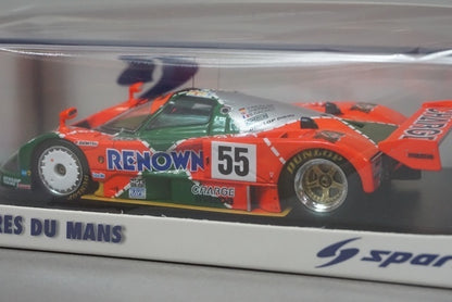 1:43 SPARK 43LM91 Mazda 787 B Le Mans winner 1991 #55