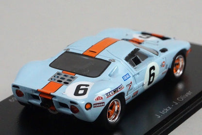 1:43 SPARK 43LM69 Ford GT40 Le Mans 24h Winner 1969 #6 Gulf