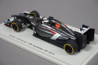 1:43 SPARK S3076 Sauber C33-Ferrari Australian GP 2014 #99 A.Sutil