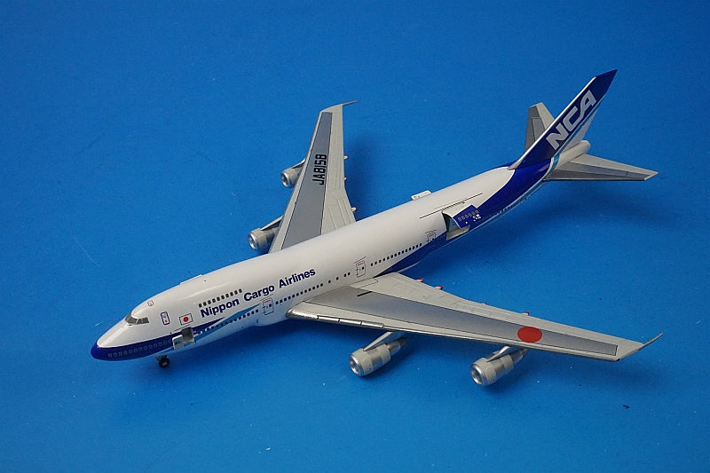 1:400 B747SRF NCA Nippon Cargo old paint JA8158 GSE accessory with base KZG44403 ANA