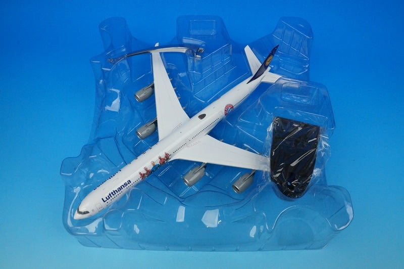 1:200 A340-600 Lufthansa FC Bayern Munich D-AIHK 100045 Eagle airplane model