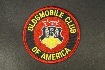 Patch OLDSMOBILE CLUB Oldsmobile Club America without hook and loop