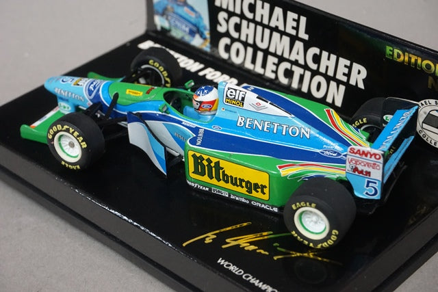 1:43 MINICHAMPS 510944335 Benetton Ford B194 Suzuka M.Schumacher 1994 model car