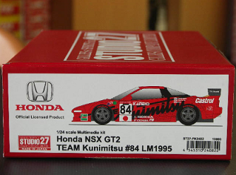 [ Back-order ]STUDIO27 FK2482 1:24 Honda NSX GT2 "TEAM Kunimitsu" #84 LM 1995 Multimedia Kit