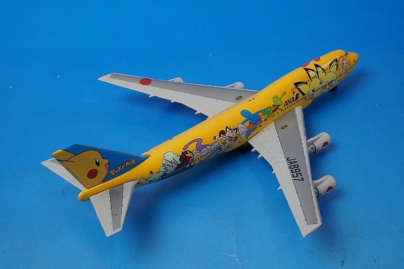 1:400 B747-400 ANA Pokemon Pikachu Jumbo JA8957 NH40010 ANA airplane model