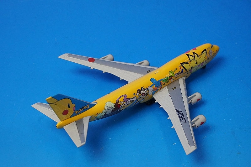 1:500 B747-400 Pokemon Pikachu Jumbo JA8957 NH50030 ANA airplane model