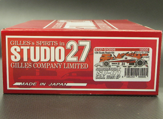 [ Back-order ]STUDIO27 SV2006 1:20 Sounder Volt SV01 U.S.A. West GP Multimedia Kit