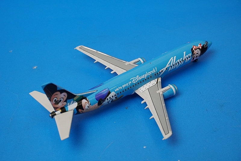 1:400 B737-400 Alaska Airlines Disney N784AS GJASA445 Gemini airplane model