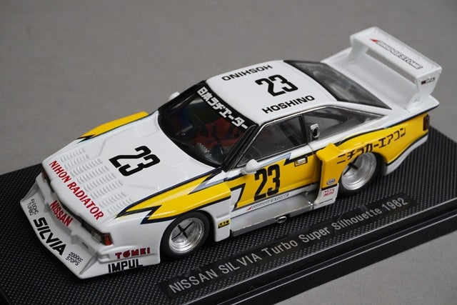 1:43 EBBRO 43747 Nissan Silvia Turbo Super Silhouette 1982 #23 model car