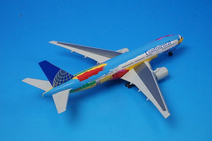 1:400 B777-200 Continental Airlines Millennium Paint N77014 55438 Dragon