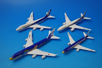 1:500 B747-400 ANA Marine Jumbo JA8963 B767-300 JA8579 B747-400 JA8095 B777-200 JA8197 Set of 4 SCHABAK