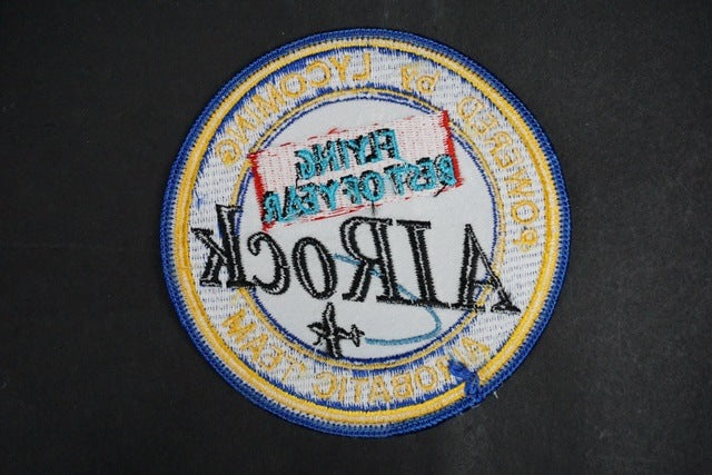 Patch UASF AIRock Flying Best of Year POWERED by LYCOMING without hook and loop