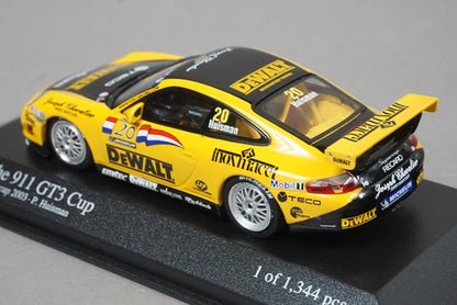 1:43 MINICHAMPS 400036220 Porsche 911 GT3 Cup Carrera Cup 2003 #20