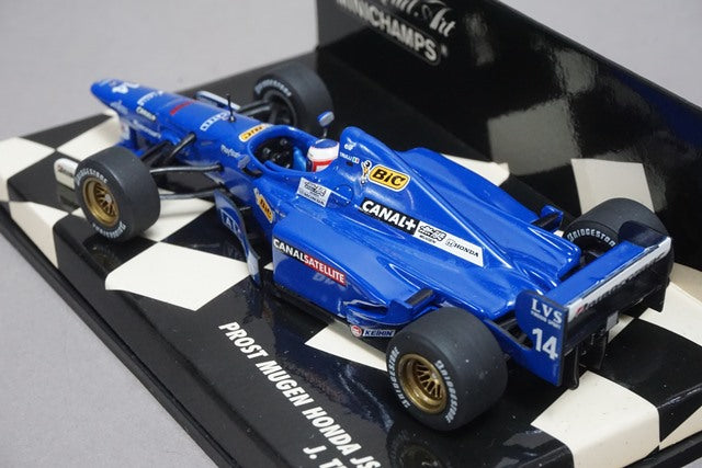 1:43 MINICHAMPS 430970024 Prost F1 Mugen Honda JS45 1997 CANAL J. Trulli #14