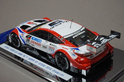 1:43 EBBRO 45378 DENSO Kobelco SARD RC F Super GT500 Champion 2016 #39 model car