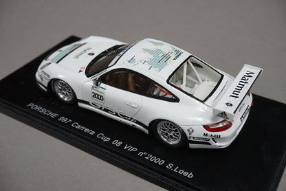 1:43 SPARK MX019 Porsche 997 Carrera Cup VIP 2008 #2000