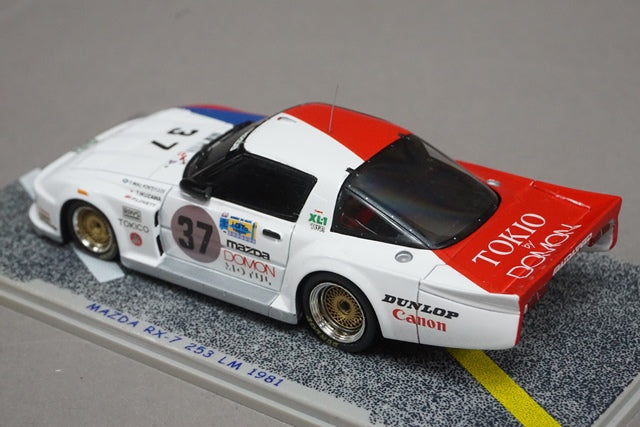 1:43 SPARK MC8106 Mazda RX-7 253 Le Mans 1981 #37