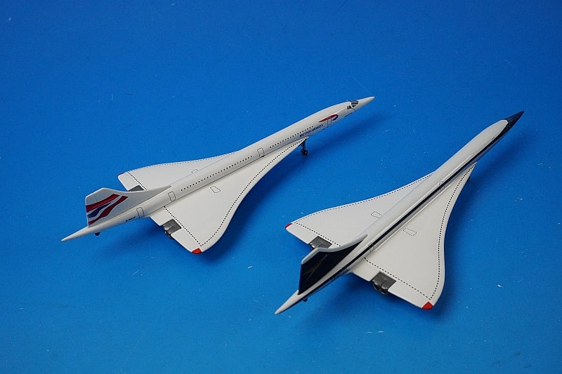 1:400 Concorde British G-BOAF BOAF/British Overseas Airways G-BOAC 2set GJBAW443 Gemini airplane model