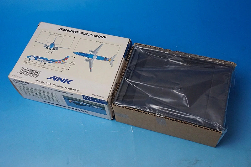 1:500 B737-400 ANK Island Dolphin JA391K EL50391 ANK airplane model