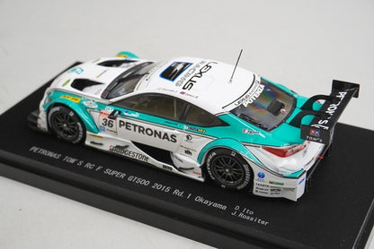 1:43 EBBRO 45264 Lexus Petronas Tom's RC F Super GT500 Rd.1 Okayama 2015 #36 model car