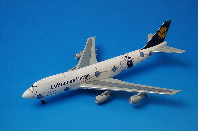 1:400 B747-200F Lufthansa Cargo Service Revolution D-ABZF 55075 Dragon