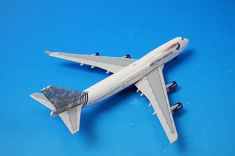 1:500 B747-400 British Waves and Cranes G-CIVR Big Bird airplane model