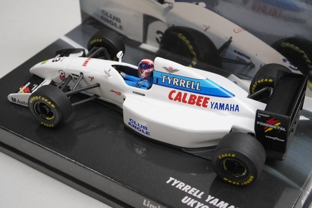1:43 MINICHAMPS 413940003 Eurosport Tyrrell Yamaha 022 1994 #3 Ukyo Katayama model car