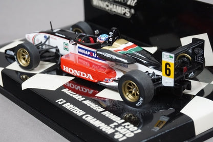 1:43 MINICHAMPS 400010306 Dallara Mugen Honda F301 2001 Champion T.Sato F3 2001 #9 model car