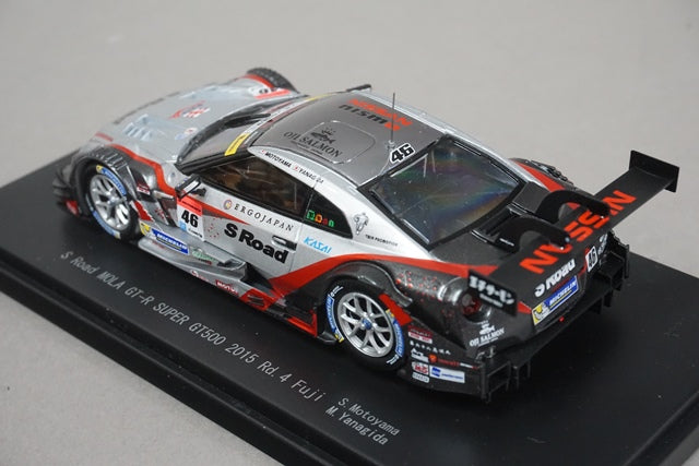 1:43 EBBRO 45279 S Road MOLA GT-R Super GT500 Rd.4 FUJI 2015 #46 model car