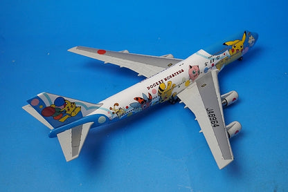 1:400 B747-400 ANA Pokemon Jet 1999 JA8964 NH40007 ANA airplane model