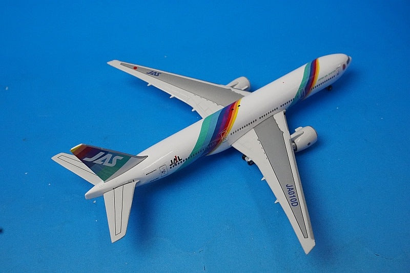 1:400 B777-200 JAS Japan Air System Rainbow Seven JA010D 10235 Phoenix airplane model