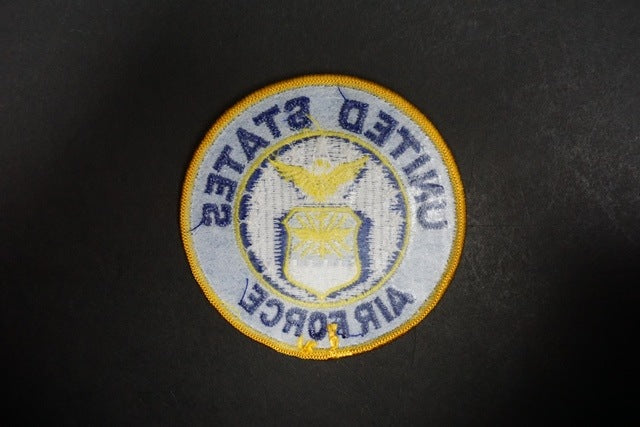 Patch USAF UNITED STATES AIR FORCE without hook and loop