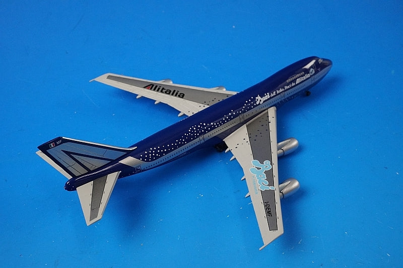 1:400 B747-200 Alitalia Baci I-DEMF 55542 Dragon airplane model