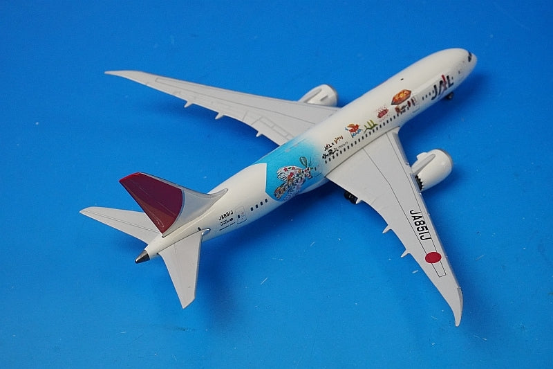 1:400 B787-8 JAL Flying in the Sky Project Studio Ghibli JA851J 10427 Phoenix airplane model