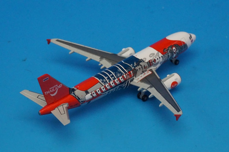 1:500 A320-200 Thai AirAsia AmazingThailand HS-ABC 531702 Herpa Airplane model