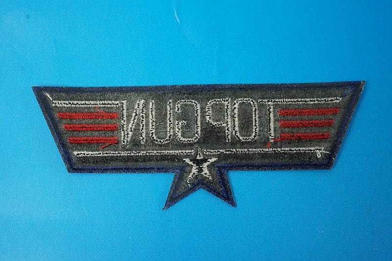Patch USN Movie TOPGUN Top Gun without hook and loop
