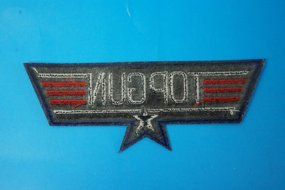 Patch USN Movie TOPGUN Top Gun without hook and loop