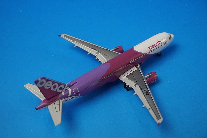 1:500 A320-200 Peach No.1 JA801P MM50001 Hogan airplane model