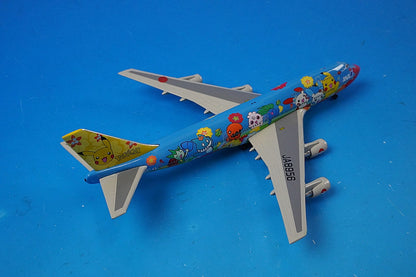 1:400 B747-400 ANA Pokemon Flower Jumbo JA8956 10034 Phoenix airplane model