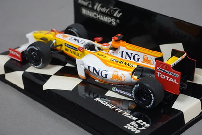 1:43 MINICHAMPS 400090007 Renault F1 Team R29 F.Alonso 2009 #7 ING