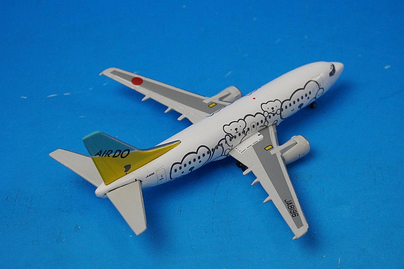 1:400 B737-500 AIRDO Hokkaido Bear do JA8196 158196 Gemini airplane model