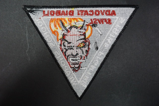 Patch USN SFWSL Weapons School ADVOCATI DIABOLI without hook and loop